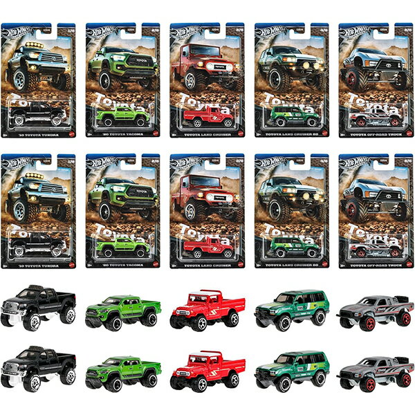 [BOX販売] ホットウィール(Hot Wheels) テーマオートモーティブ アソート Toyota Trucks GDG44-987N