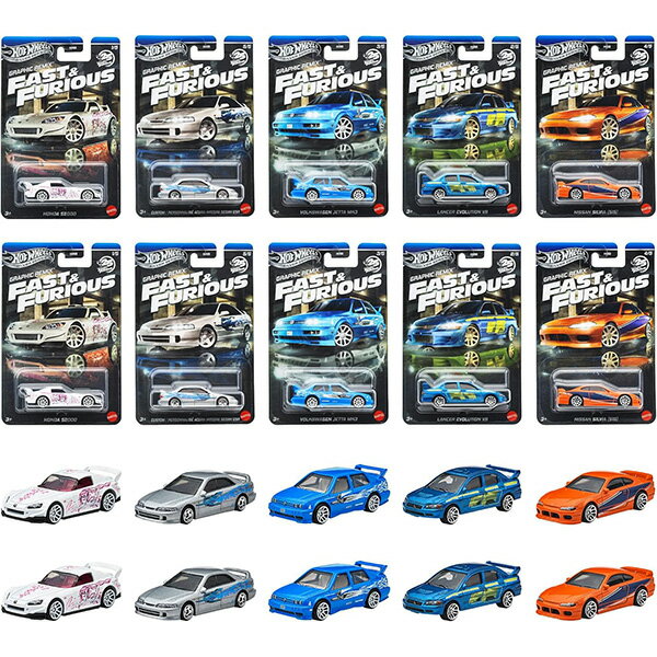 [BOX販売] ホットウィール(Hot Wheels) ワイルド・スピード テーマ アソート - グラフィック・リミックス HNR88-986Lのサムネイル