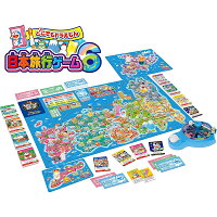 ドラえもん どこでもドラえもん日本旅行ゲーム6 | 子供 家族 2人 ボードゲーム
