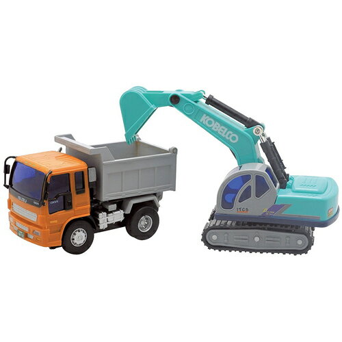 はたらく車 ミニダンプ＆ショベル | おもちゃ 男の子 3歳 玩具 おすすめ ラッピングのサムネイル