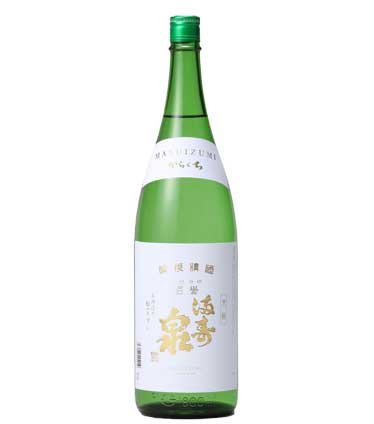 満寿泉 からくちマス印 1.8L【日本酒 富山 地酒 岩瀬 