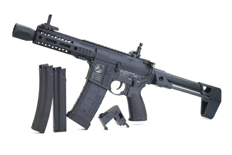 DOUBLE BELL製 電動ガン SLRスタイル M4 PDW PCCセット No.095-3