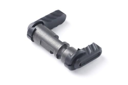 GUNDAY 東京マルイ M4 GBB対応 BAD-ASS-PROタイプ アンビセレクター BK