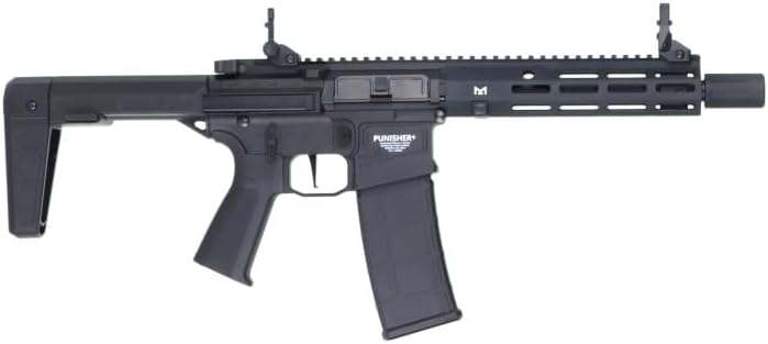 玩基貿易のPOSEIDON/CSI PUNISHER+ トレーサー&ETCS 電動ガン PDW BK｜アングル2
