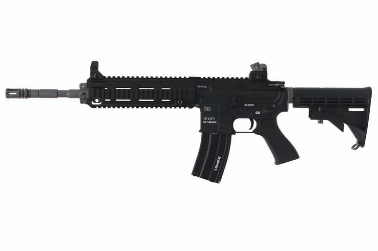 WE-TECH製 HK416D リアル刻印 日本仕様NEWシステム Co2 オープンボルト ガスガン