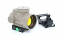 Trijicon MRO タイプ ドットサイト バルブハンドルマウント付き タン