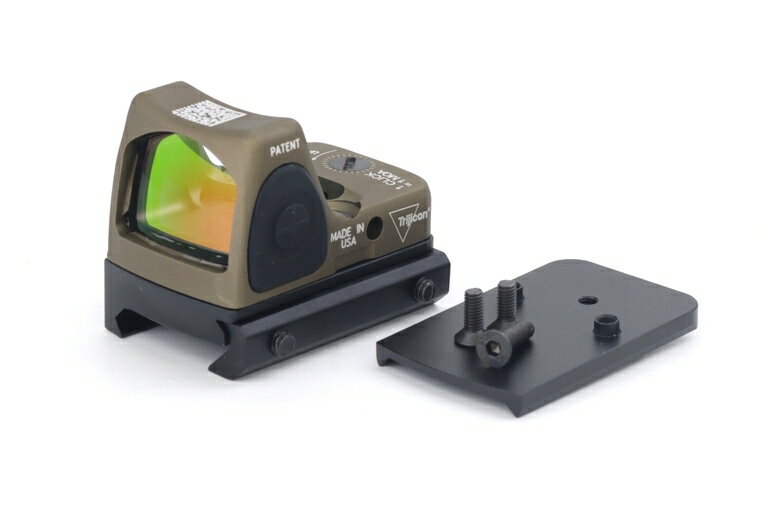 Holy Warrior Trijicon RMR HRS QR刻印 メタル ドットサイト レプリカ DE