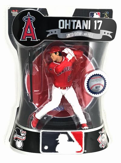 【送料無料】Imports Dragon MLB フィギュア 2019年/大谷 翔平 白パンツver 限定3600体 ロサンゼルス・エンゼルスのサムネイル