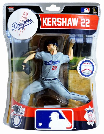 【まもなく再入荷 2404】【送料無料】Imports Dragon MLB フィギュア Wave 2(2017年)/クレイトン・カーショー(ロサンゼルス・ドジャース）