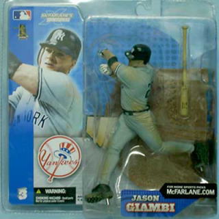 マクファーレントイズ MLB フィギュア シリーズ3 ジェイソン・ジアンビ/ニューヨーク・ヤンキース