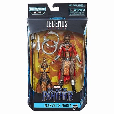 【期間限定セール】【送料無料】ハズブロ Marvel Legends ブラック・パンサー/ナキア/マーベルレジェンド/ブラックパンサー