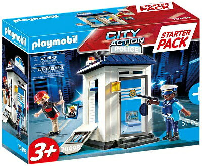 乐天商城 - 【送料無料】playmobil Police BOX☆プレイモービル ポリスボックス【pm70498】