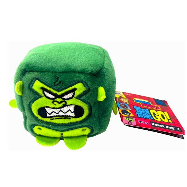 DCコミックス ティーン・タイタンズ GO! カワイイキューブス スモールサイズ プラッシュ ぬいぐるみ (S) ビースト・ボーイ (ビーストフォーム) DC COMICS TEEN TITANS GO! KAWAII CUBES SMALL SIZE PLUSH BEAST BOY ガー