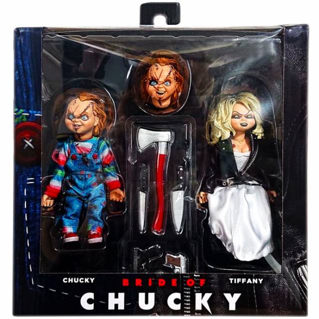 チャイルド・プレイ : チャッキーの花嫁 ネカ アクションドール 2パック チャッキー & ティファニー NECA CHILD'S PLAY BRIDE OF CHUCKY