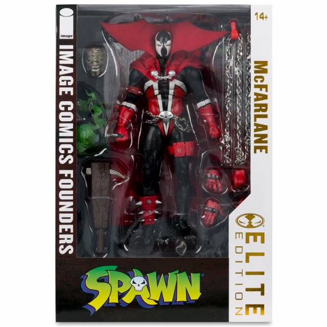 マクファーレントイズ イメージコミックス ファウンダーズ エリート・エディション 7インチ デラックス アクションフィギュア スポーン McFARLANE ELITE EDITION SPAWN