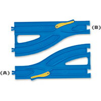 プラレールR-13単線・複線ポイントレール（A・B各1本入）タカラトミー | タカラトミー プラレー ...