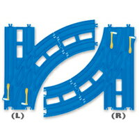 【P15倍:5/30限定】 プラレール R-28複線ターンアウトレールタカラトミー プラレール | タカラトミー 電車 新幹線 列車 乗り物 おもちゃ こども 子供 ギフト プレゼント