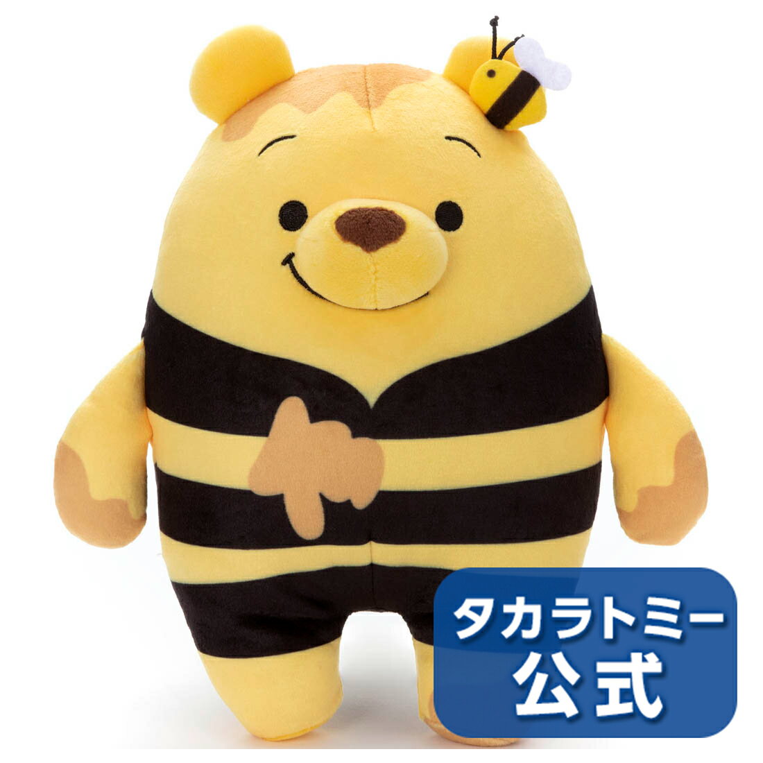 ディズニーキャラクターDisneyMocchi-Mocchi-ぬいぐるみS/くまのプーさん（はちみつ）【ディズニー】のサムネイル