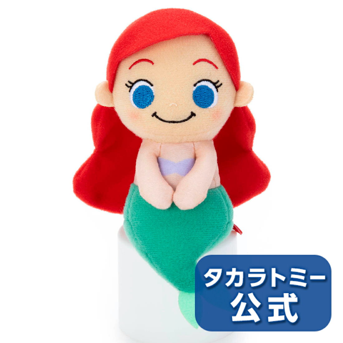 【3980円以上で送料当社負担:10/1(火)10:00まで】 ディズニーキャラクターちょっこりさん/アリエル【ディズニー】のサムネイル