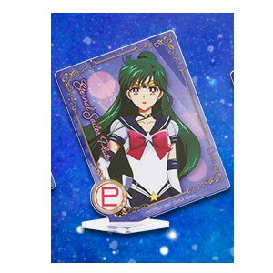 【F賞 アクリルスタンド(単品):エターナルセーラープルート】■一番くじ 劇場版「美少女戦士セーラームーンCosmos」 Holy Lights Collectionのサムネイル
