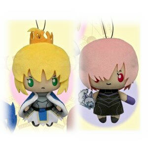 【2種アソート(アルトリア・ペンドラゴン＆マシュ)】■フリュー/ Fate Grand Order Design produced by sanrio ぬいぐるみ4