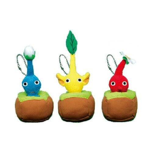 【全3種セット】■ピクミン 引っこ抜きぬいぐるみマスコットのサムネイル