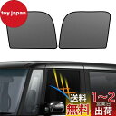 【送料無料】BLUESEATEC ホンダ N-BOX JF3 JF4系 2代目 遮光 メッシュカーテン マグネット式 サンシェード サイド用 H29.9~現行 運転席 助手席 日除け 2枚