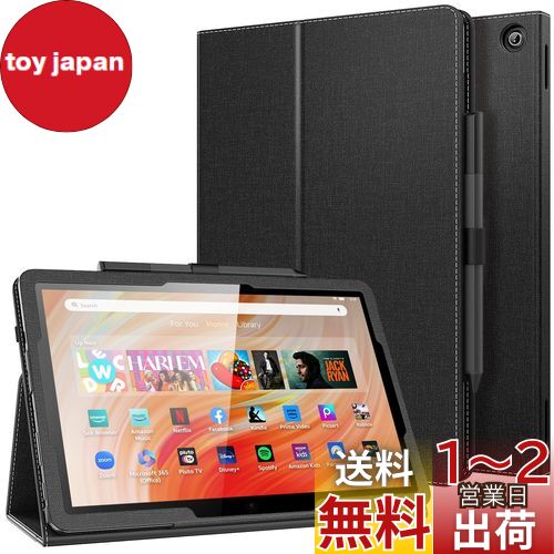 Fire HD10 ケース 第13世代-2023年発売/Fire HD10 & HD10 Plus ケース 第11世代-2021年発売 TiMOVO fire hd10 タブレットカバー 第13世代/第11世代 10.1インチ fire hd10Plus タブレットカバー 第11世代 PUレザー スタンドケース オートスリープ 手帳型 マグネット内蔵