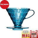 HARIO V60SP PostCoffee オリジナルコーヒードリッパー (Turquoise Blue)