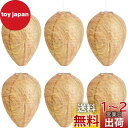Neiang ハチの巣ガード 6個入り 蜂の巣 ダミー スズメバチの巣 ダミーハチの巣 蜂よけ グッズ 吊るす 屋外