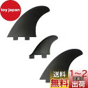 Krovat FCS 対応 サーフボード用 3フィン MR.TWIN グラスファイバー ショートボード ミッドレングス 汎用 3枚 セット