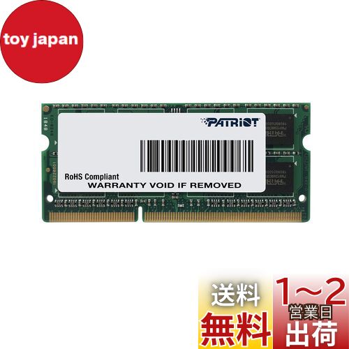 Patriot Memory DDR3 1600MHz 8GB PC3-12800 CL11 SODIMM Ρȥѥѥ Ű ...