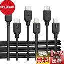 Cable Matters 3本セット USB C ケーブル ブラック 3m/10ft 柔らかい USB Type-C ケーブル 60W PD対応 オレン ジ ブルー パープル iPhone16/iPhone 15/15 Pro/15 Plus/15 Pro Max/Galaxy S23対応
