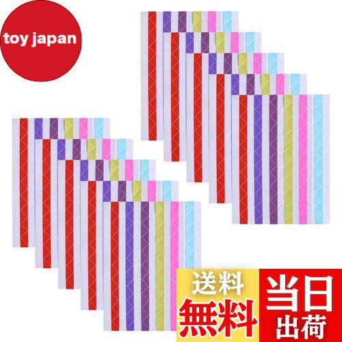 【送料無料】Doyime 写真 コーナー 貼る シール 10枚セット 三角 コーナーシール 自己粘着 DIY写真集 ..