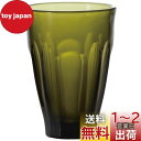 アデリア(ADERIA)クルーブパレットモスグリーン Lサイズ 日本製 グラス クリア ハイボール コップ 結婚 祝い ビール おしゃれ プレゼント ガラス 日...
