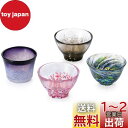アデリア(ADERIA) 津軽びいどろ あおもりの肴 盃セット 化粧箱入 日本製 ぐい呑み 盃 日本酒 グラス ガラス 冷酒 お猪口 酒器 おしゃれ ギフト 女...