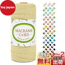 LEREATI マクラメロープ 3mm x 100m ナチュラルコットン マクラメ 糸 マクラメ 紐 綿糸 太毛糸 DIY 手編みロープ 壁掛け 鉢植え装飾 編...