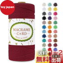 LEREATI マクラメロープ 2mm x 200m マクラメ糸 綿ロープ yarn コットンロープ 綿糸 ひもめんマクラメ 紐 DIY 手編みロープ, 壁掛け, 鉢植え装飾, 編み物, 工芸品 (ワインレッド)