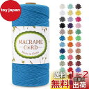 LEREATI マクラメロープ 2mm x 200m マクラメ糸 綿ロープ yarn コットンロープ 綿糸 ひもめんマクラメ 紐 DIY 手編みロープ, 壁掛け, 鉢植え装飾, 編み物, 工芸品 (レイクブルー)