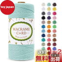 LEREATI マクラメロープ 2mm x 200m マクラメ糸 綿ロープ yarn コットンロープ 綿糸 ひもめんマクラメ 紐 DIY 手編みロープ, 壁掛け, 鉢植え装飾, 編み物, 工芸品 (ライトブルー)