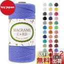 LEREATI マクラメロープ 2mm x 200m マクラメ糸 綿ロープ yarn コットンロープ 綿糸 ひもめんマクラメ 紐 DIY 手編みロープ, 壁掛け, 鉢植え装飾, 編み物, 工芸品 (ヘイズブルー)