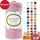 LEREATI マクラメロープ 2mm x 200m マクラメ糸 綿ロープ yarn コットンロープ 綿糸 ひもめんマクラメ 紐 DIY 手編みロープ, 壁掛け, 鉢植え装飾, 編み物, 工芸品 (ピンク)