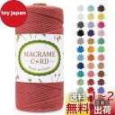 LEREATI マクラメロープ 2mm x 200m マクラメ糸 綿ロープ yarn コットンロープ 綿糸 ひもめんマクラメ 紐 DIY 手編みロープ, 壁掛け, 鉢植え装飾, 編み物, 工芸品 (コーラルレッド)