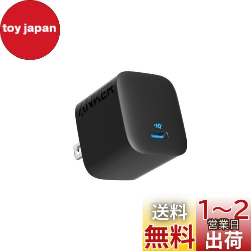 Anker 312 Charger (20W) (USB PD 充電器 20W USB-C 超小型急速充電器)【PSE技術基準適合/PowerIQ 3.0 (Gen2)搭載】 iPhone 14 iPad Air Galaxy Android その他 各種機器対応 (ブラック)