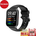 RUIMEN スマートウォッチ 通話機能付き Smart Watch iPhone アンドロイド対応 歩数計 腕時計 着信&メッセージ通知 懐中電灯 天気予報 ...