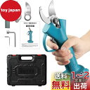 Elikliv 充電式剪定ばさみ 電動剪定バサミ 剪定 ブラシレスモーター採用 開き口30mm 高枝切りの延長ポールと接続可能 4段階開き角度調整可能 電動剪定...