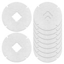 【送料無料】KEEPOW 10枚 (NASTA)KS-8840PR / KS-FKS8840 / KS-FK8840 対応 換気口 フィルター 丸型 直径86mm 内径24mm 給気口フィルター 掃除 新居 10枚入