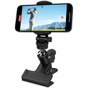 ゴルフ練習器具 プロ監修 TiMOVO ゴルフ スマホスタンド ゴルフスイング撮影スタンド ゴルフ撮影器具 スマホスタンド クリップ スイング自撮り スイング撮影 姿勢確認 自立 クリップ式 ホルダー 角度調整可能 持ち歩きやすい 設置簡単 ライブ配信 4.7~6.8インチ スマホ