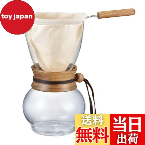 【送料無料】HARIO(ハリオ) ネルドリップ ポット ウッドネック 3~4杯用 プレゼント ギフト 贈り物 DPW-3