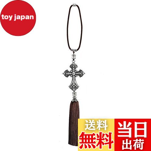 【送料無料】ルームミラー用 十字架 車内 キラキラ カーミラー アクセサリー プレゼント 内装 飾り 雑貨 お守り 風水 車内アクセサリー 吊り バックミラー ...